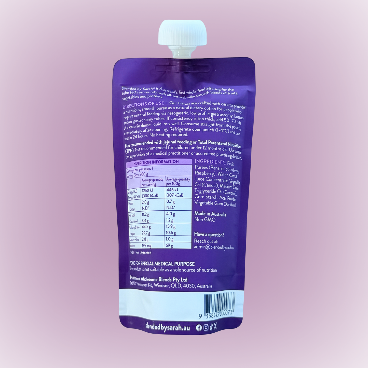 Berry Smoothie - Plant Based