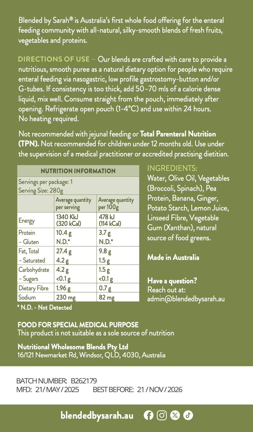 Super Greens - Plant Based
